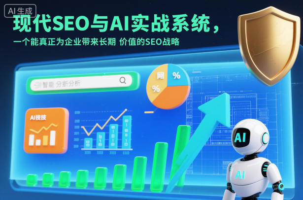 现代SEO与AI实战系统，一个能真正为企业带来长期价值的SEO战略(英语+中文字幕)-百盟网
