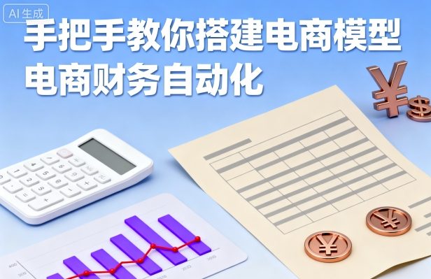 手把手教你搭建电商模型-电商财务自动化-百盟网